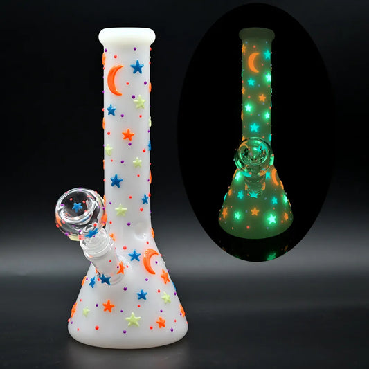 Starry Night | Glow In The Dark | 10 Inch | 14mm